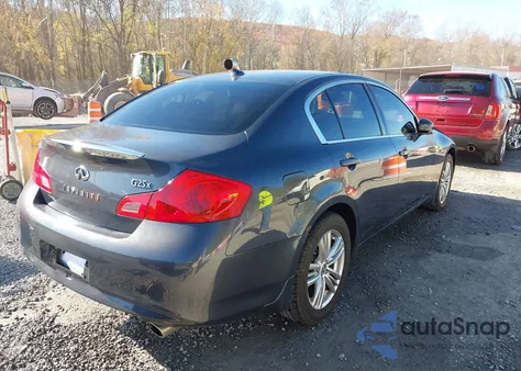 2012 Infiniti G25X z USA, uszkodzony, nr VIN JN1DV6AR4CM860244